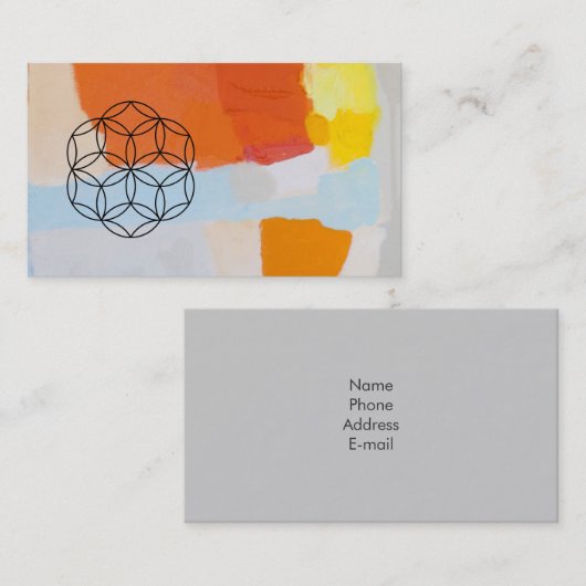 Leven Visitekaartje (Voorkant / Achterkant)