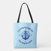 Leven vol Cruises Tote Bag (Achterkant)
