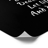 Leven voor de levende Langston Hughes Poster (Hoek)