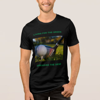 LEVEN VOOR HET GROEN, BANG VOOR HET BUREAUWERK  Tri-Blend SHIRT