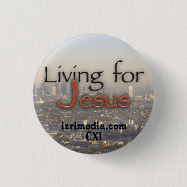 Leven voor Jesus Pinback Button