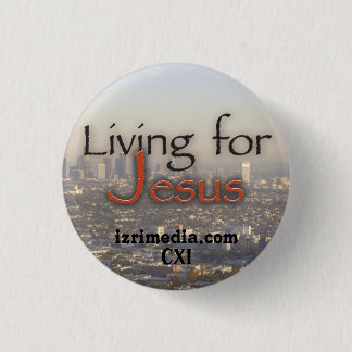 Leven voor Jesus Pinback Button