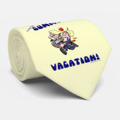 Leven voor zomervakantie-leraar stropdas (Opgerold)