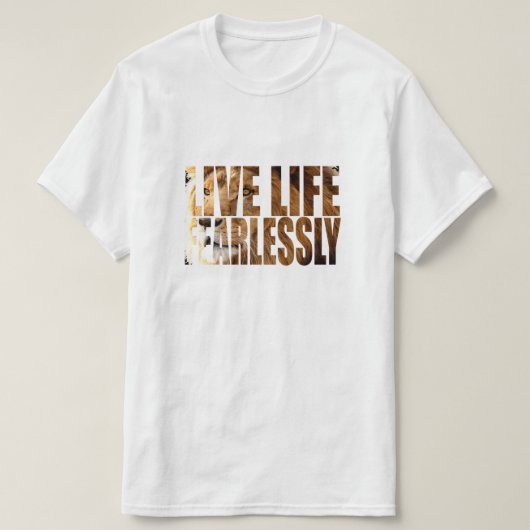 LEVEN VRIJ T-SHIRT (Design voorkant)