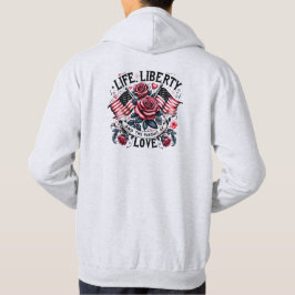 Leven, vrijheid & streven naar liefde - Hoodi Swea Hoodie