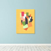 "Leven" Wanddecor Canvas Afdruk (Insitu (Houten vloer))