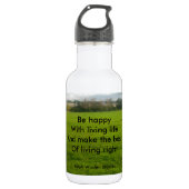 Leven Waterfles (Voorkant)