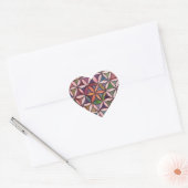 Leven Waterverf kunst Hart Sticker (Envelop)