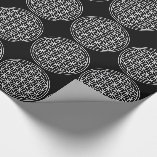 Leven - wit cadeaupapier (Hoek)