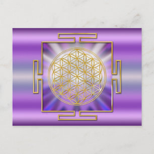 Leven Yantra Briefkaart