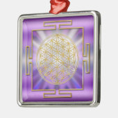 Leven Yantra Metalen Ornament (Links)