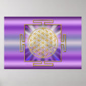 Leven Yantra Poster (Voorkant)