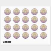 Leven Yantra Ronde Sticker (Vel)