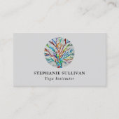 Leven Yoga-instructeur Visitekaartje (Voorkant)