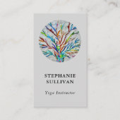 Leven Yoga-instructeur Visitekaartje (Voorkant)