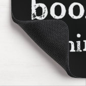 Leven zonder Boeken Mousepad Muismat (Hoek)