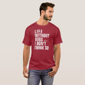 LEVEN ZONDER DOGS T-SHIRT (Voorkant volledig)