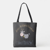 LEVEN ZONDER GEITEN | TotaalGoatally™ Tote Bag (Achterkant)