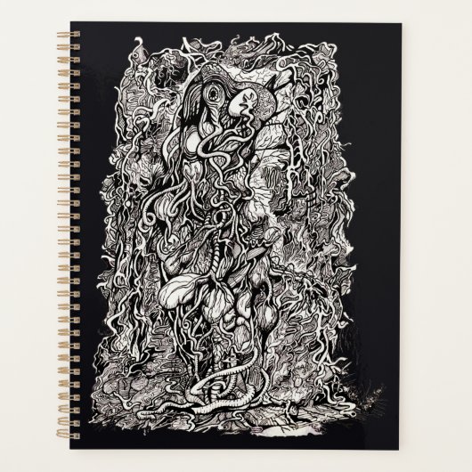 Leven Zonder Huid door Brian Benson Planner (Voorkant)