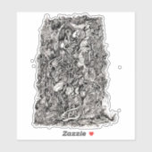 Leven Zonder Huid, door Brian Benson, sticker (Vel)