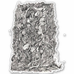 Leven Zonder Huid, door Brian Benson, sticker