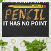 Leven zonder Jezus Funny Christelijk geloof Theedoek (Gevouwen)