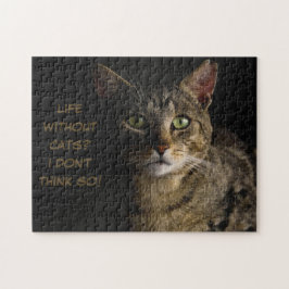 Leven zonder katten? Ik denk het niet. Legpuzzel
