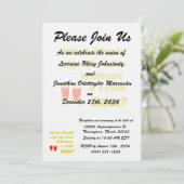 leven zonder salsa gele salsa rode congas kaart (Staand voorkant)