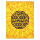 Leven - Zonnebloem #1 Tafelkleed (Voorkant)