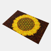 Leven - Zonnebloem #2 Deurmat (Schuin)