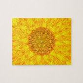 Leven - Zonnebloem #3 Legpuzzel (Horizontaal)