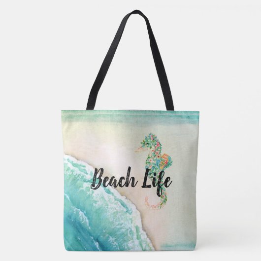 Leven zout tote bag (Voorkant)