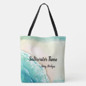 Leven zout tote bag (Achterkant)