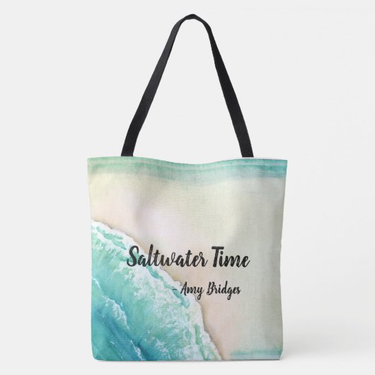 Leven zout tote bag (Achterkant)