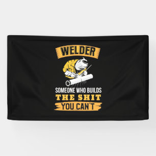 Levenaar dat iemand gebouwd is die je niet kunt spandoek