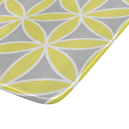 Levenaar Grote Ptn Geel Geel Wit Snijplank (Hoek)