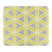 Levenaar Grote Ptn Geel Geel Wit Snijplank (Voorkant)