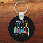 Levenbatterij voor een Thanksgiving met kerstmis v Sleutelhanger (Voorkant)