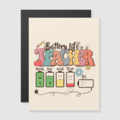 Levenbatterij voor leraren (Voorkant / Achterkant)