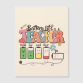 Levenbatterij voor leraren (Voorkant)