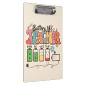 Levenbatterij voor leraren klembord (Rechts)