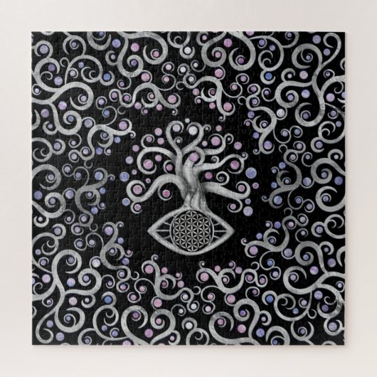 Levenbloem - Oogboomversiering Legpuzzel (Verticaal)