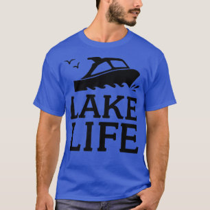 Levenbootbas Vist kampvuur Ca T-shirt