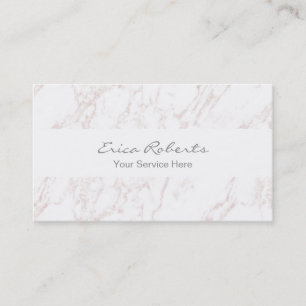 Levencoach Counselor Elegant Marble Background Visitekaartje