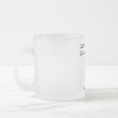 LEVEND AAN DANS, DANK OM TE LEVEN MATGLAS KOFFIEMOK (Links)