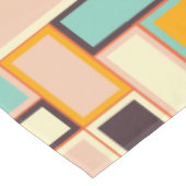Levend abstract patroon met rechthoeken tafelkleed (Gekanteld)