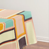 Levend abstract patroon met rechthoeken tafelkleed (Voorbeeld)