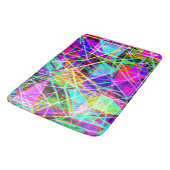 Levend abstract patroonontwerp badmat (Gekanteld)