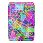 Levend abstract patroonontwerp badmat (Voorkant Verticaal)