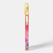 Levend abstract waterverfspatpatroon Case-Mate iPhone case (Achterkant / Links)